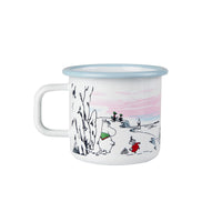 Moomin Muurla - Winter time enamel mug 3.7 dl