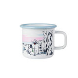 Moomin Muurla - Winter time enamel mug 3.7 dl