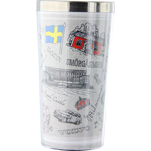 MUG - THERMOS SWEDEN DRAWING, 45CL