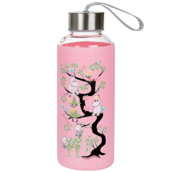 Moomin - Climbing Tree Bottle pink