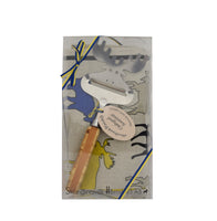 Towel - Multi colorful Moose Towel & Cheese Slicer Gift Set