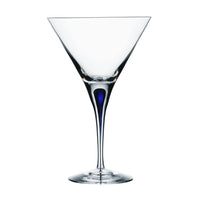 Orrefors - Intermezzo Martini glass 25cl Blue