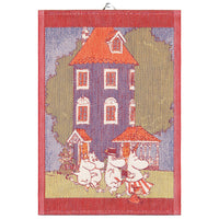 Ekelund - Weavers Moomin House Tea Towel, 14 x 20 inches