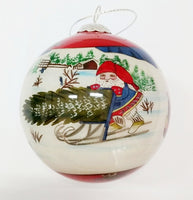 Christmas tree Glass ball