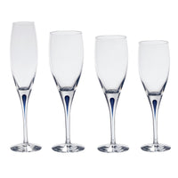 Orrefors - Intermezzo champagne glass 26cl Blue