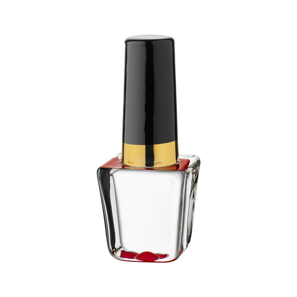 Kosta Boda - Make Up nail polish bottle miniature (Red)