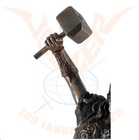 Thor Norse god of thunder bronze